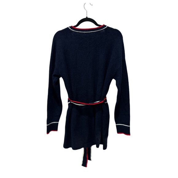 VIGOSS Womens Cardigan Navy Sweater MEDIUM - Picture 4 of 7